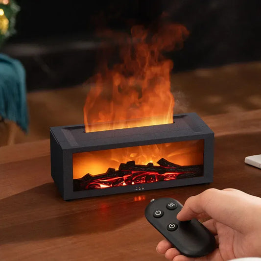 TeknoMiya Şömine Hava Nemlendirici AromaTerapi