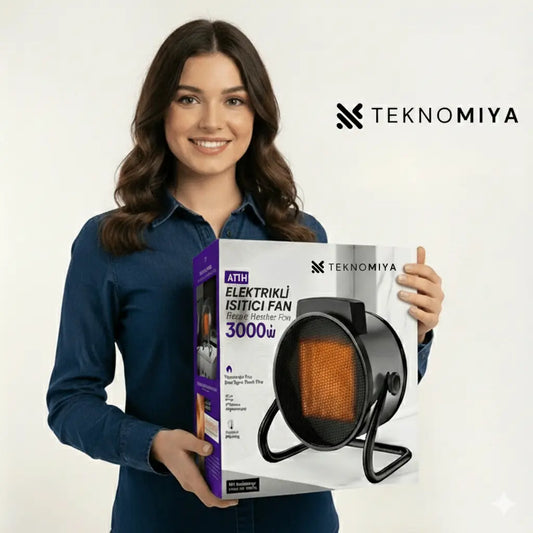 TeknoMiya Elektrikli Isıtıcı Fan (3000w)