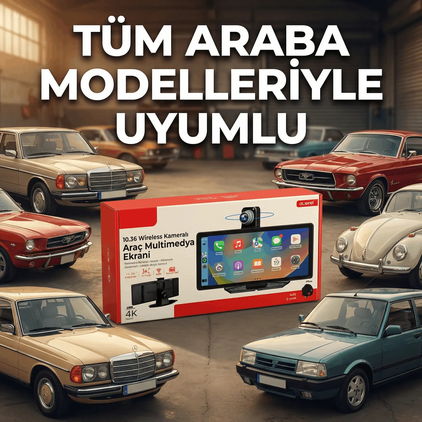 TeknoMiya CarPlay Premium Ekran (2026 Model)