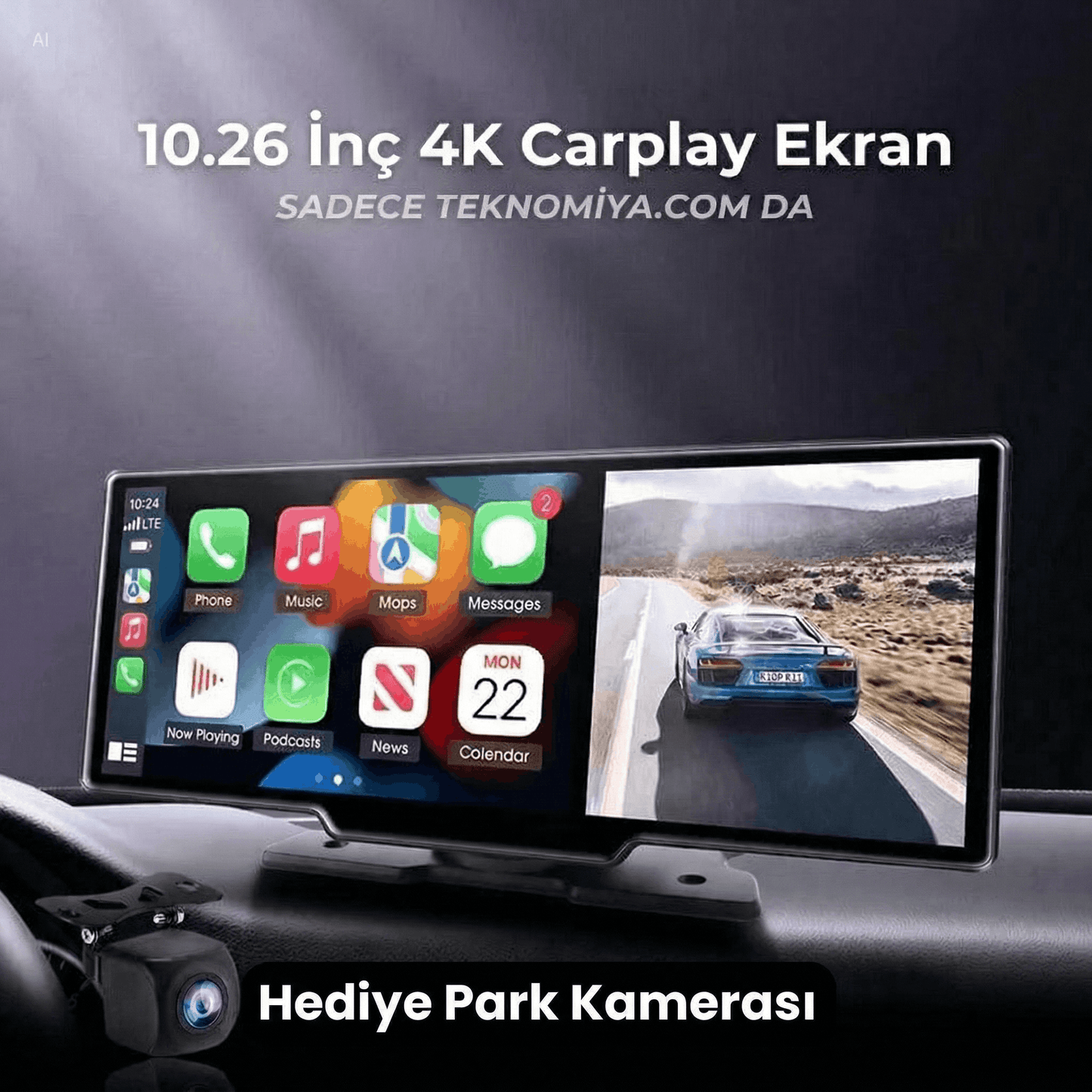 TeknoMiya CarPlay Premium Ekran (2026 Model)